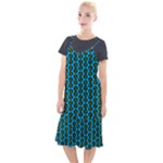 0059 Comic Head Bothered Smiley Pattern Camis Fishtail Dress