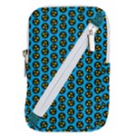 0059 Comic Head Bothered Smiley Pattern Belt Pouch Bag (Small)