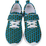 0059 Comic Head Bothered Smiley Pattern Women s Velcro Strap Shoes