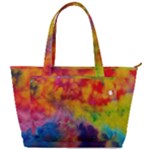 Colorful watercolors texture                                                 Back Pocket Shoulder Bag