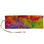 Colorful watercolors texture                                                 Roll Up Canvas Pencil Holder (M)
