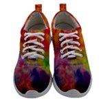 Colorful watercolors texture                                                 Women Athletic Shoes