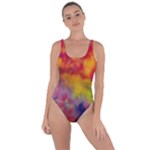 Colorful watercolors texture                                                    Bring Sexy Back Swimsuit