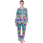 Watercolors spots                                                       Satin Long Sleeve Pyjamas Set
