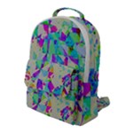 Watercolors spots                                                         Flap Pocket Backpack (Large)
