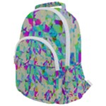 Watercolors spots                                                       Rounded Multi Pocket Backpack