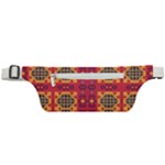 Shapes in retro colors2                                                     Active Waist Bag