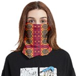 Shapes in retro colors2                                                      Face Covering Bandana (Two Sides)