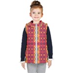 Shapes in retro colors2                                                          Kid s Hooded Puffer Vest