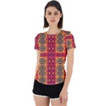 Shapes in retro colors2                                                           Back Cut Out Sport Tee