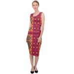 Shapes in retro colors2                                                             Sleeveless Pencil Dress