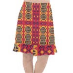Shapes in retro colors2                                                              Fishtail Chiffon Skirt