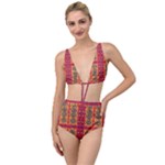 Shapes in retro colors2                                                          Tied Up Two Piece Swimsuit