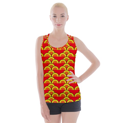 Graphic arts Criss Cross Back Tank Top  from ZippyPress