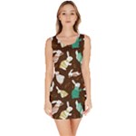 Easter rabbit pattern Bodycon Dress