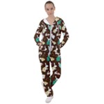 Easter rabbit pattern Women s Tracksuit