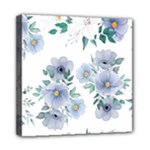 Floral pattern Mini Canvas 8  x 8  (Stretched)