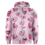 Emoji Heart Men s Zipper Hoodie