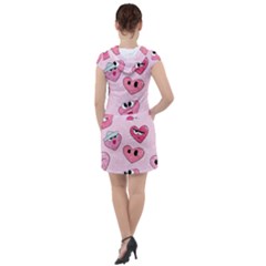 Drawstring Hooded Dress 