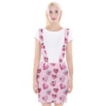 Emoji Heart Braces Suspender Skirt