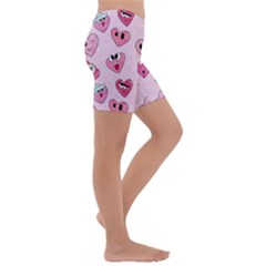 Kids  Lightweight Velour Capri Yoga Leggings 