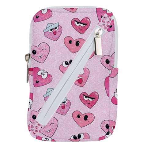 Emoji Heart Belt Pouch Bag (Small) from ZippyPress