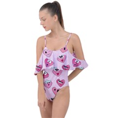 Drape Piece Swimsuit 