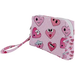 Emoji Heart Wristlet Pouch Bag (Small) from ZippyPress