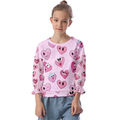 Kids  Cuff Sleeve Top 