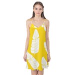 Yellow Banana Leaves Camis Nightgown 