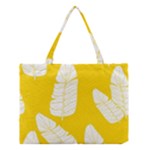Yellow Banana Leaves Medium Tote Bag