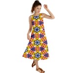 Wavey shapes pattern                                                                 Summer Maxi Dress