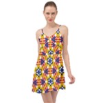 Wavey shapes pattern                                                                 Summer Time Chiffon Dress