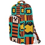 Shapes in shapes                                                        Double Compartment Backpack