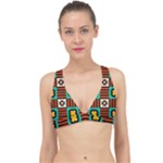 Shapes in shapes                                                             Classic Banded Bikini Top