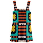 Shapes in shapes                                                             Kids  Layered Skirt Swimsuit