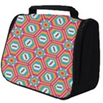 Hexagons and stars pattern                                                                Full Print Travel Pouch (Big)