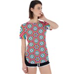 Hexagons and stars pattern                                                                Perpetual Short Sleeve T-Shirt