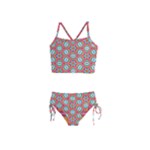 Hexagons and stars pattern                                                                Girls  Tankini Swimsuit