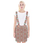Hexagons and stars pattern                                                                    Braces Suspender Skirt