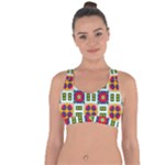 Shapes in shapes 2                                                                    Cross String Back Sports Bra