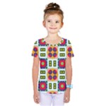 Shapes in shapes 2                                                                  Kids  One Piece Tee