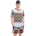 Shapes in shapes 2                                                               Men s Mesh Tee and Shorts Set