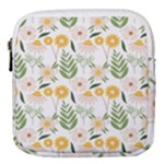 Flowers on a white background pattern                                                                    Mini Square Pouch