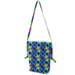Colorful stars pattern                                                                     Folding Shoulder Bag