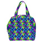 Colorful stars pattern                                                                  Boxy Hand Bag