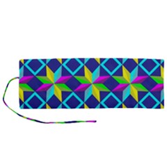 Colorful stars pattern                                                                  Roll Up Canvas Pencil Holder (M) from ZippyPress