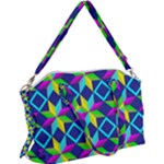 Colorful stars pattern                                                                  Canvas Crossbody Bag