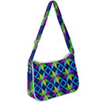 Colorful stars pattern                                                                 Zip Up Shoulder Bag