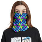 Colorful stars pattern                                                                Face Covering Bandana (Two Sides)